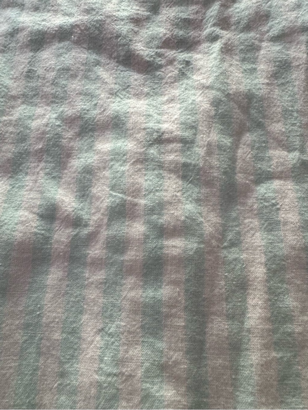 Hope & Henry Stripe Linen Organic Cotton Blend Dress with Patch Pockets Size 4 - Picture 12 of 12